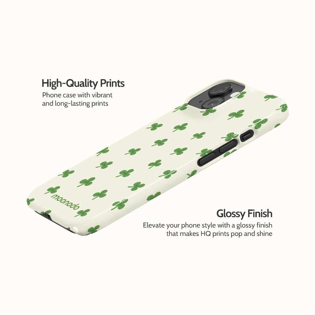 Clover Wishes - iPhone 15 Case