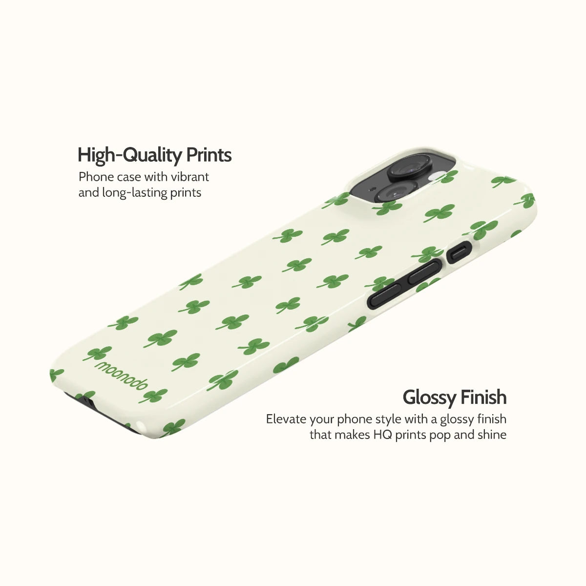 Clover Wishes - iPhone 15 Case