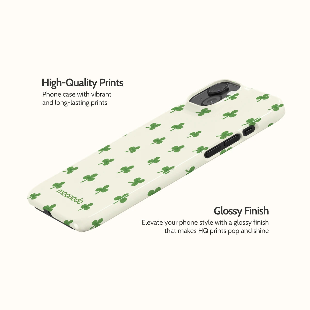 Clover Wishes - iPhone 15 Plus Case