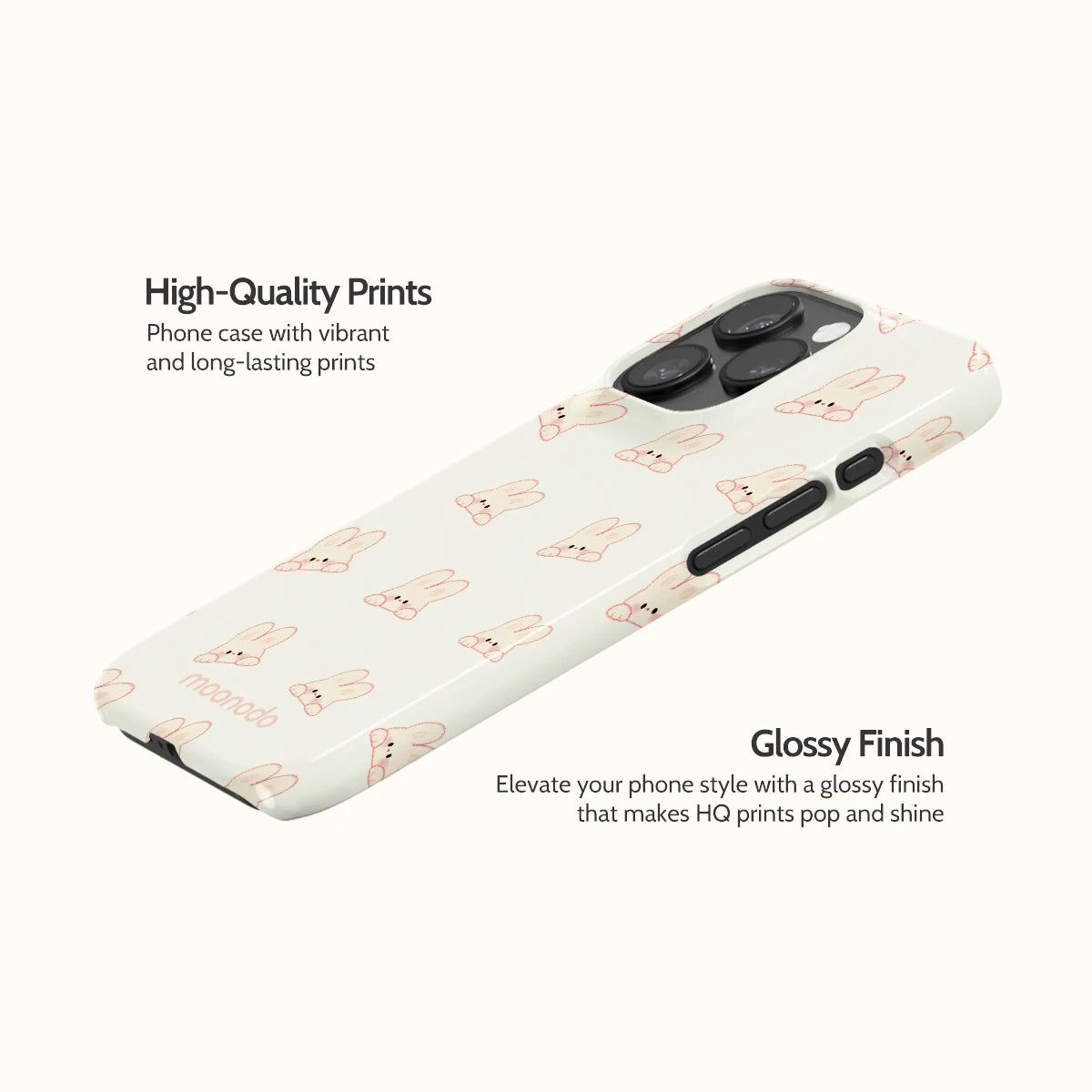Cotton Hop - iPhone 15 Pro Case