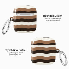 Espresso Flow - AirPods 1 & 2 Case