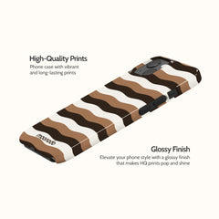 Espresso Flow - iPhone 13 Case