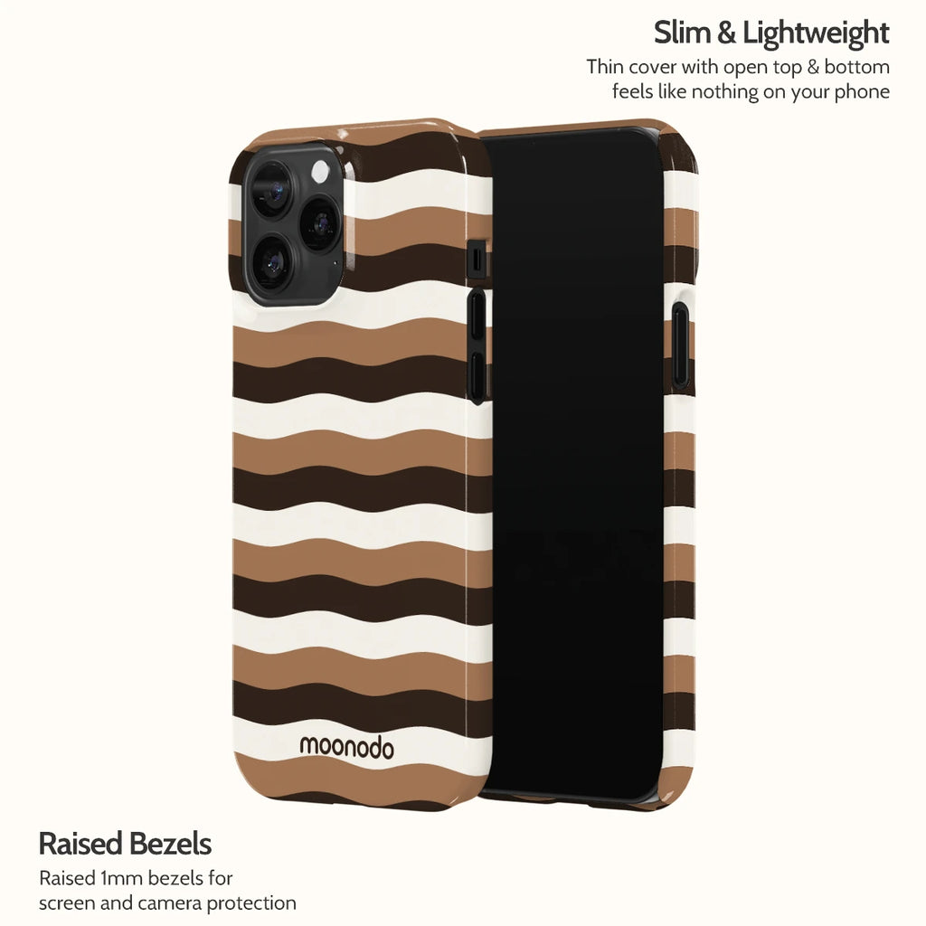Espresso Flow - iPhone 13 Pro Max Case
