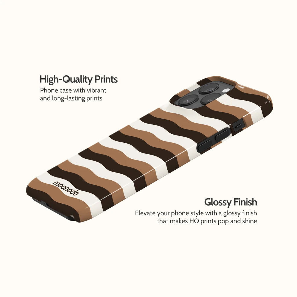 Espresso Flow - iPhone 13 Pro Max Case