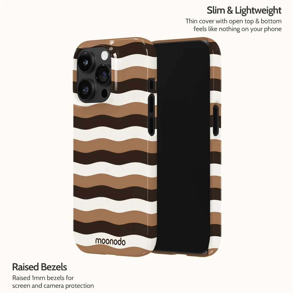 Espresso Flow - iPhone 14 Pro Case