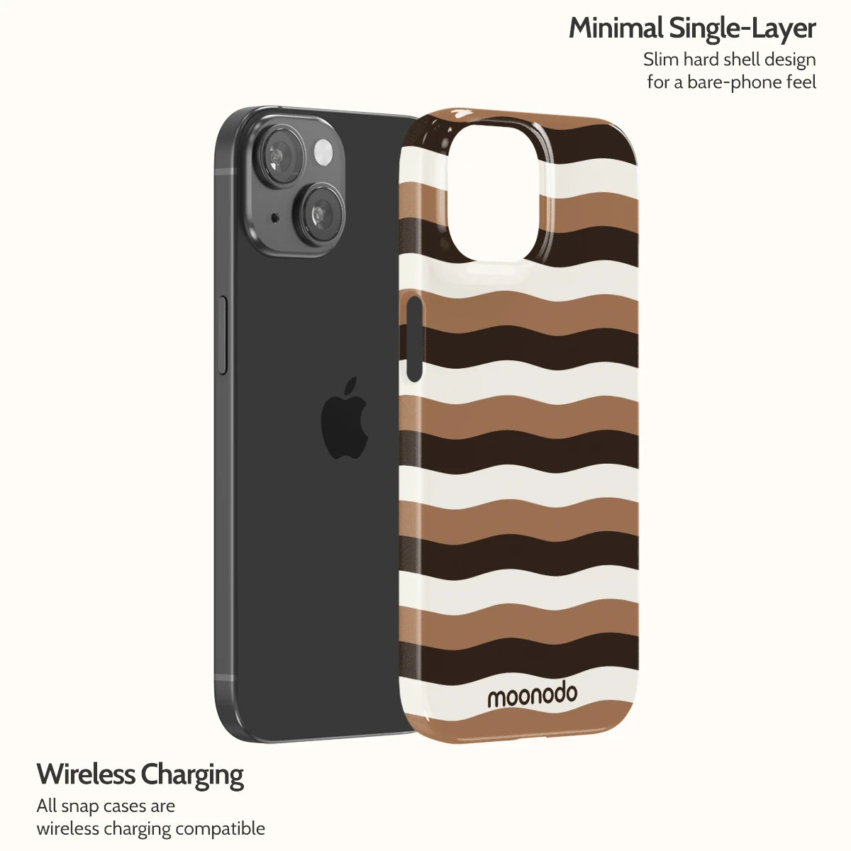 Espresso Flow - iPhone 15 Case