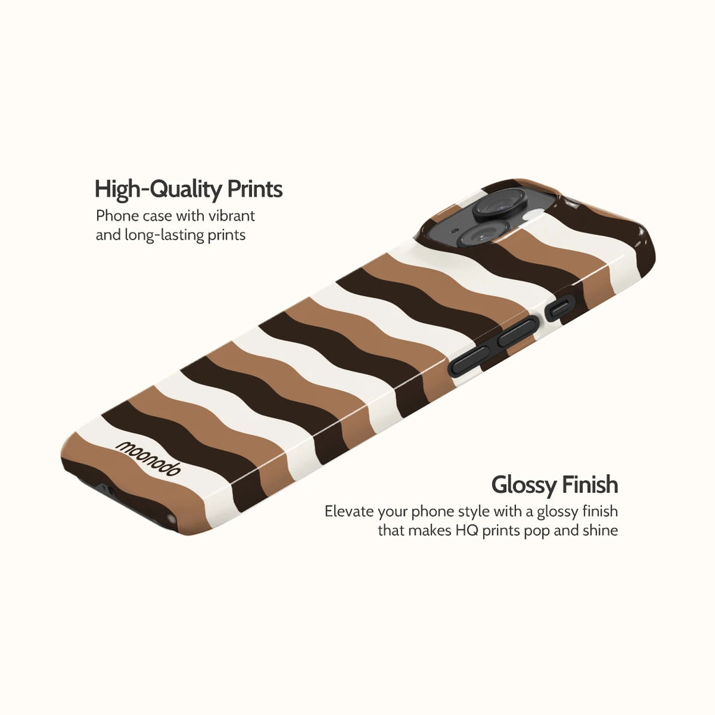 Espresso Flow - iPhone 15 Case