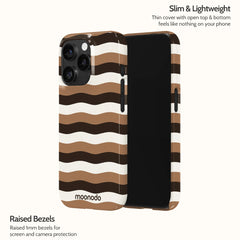 Espresso Flow - iPhone 15 Pro Case