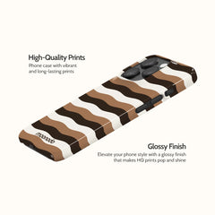 Espresso Flow - iPhone 15 Pro Case