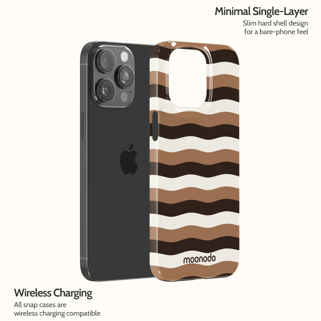 Espresso Flow - iPhone 15 Pro Max Case