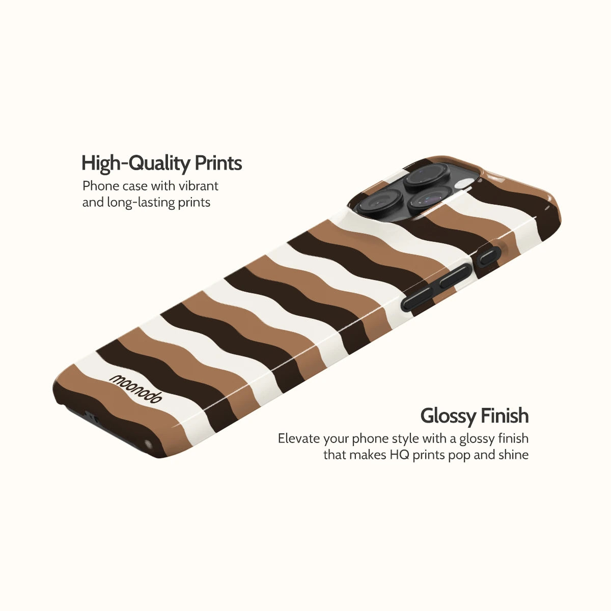 Espresso Flow - iPhone 15 Pro Max Case