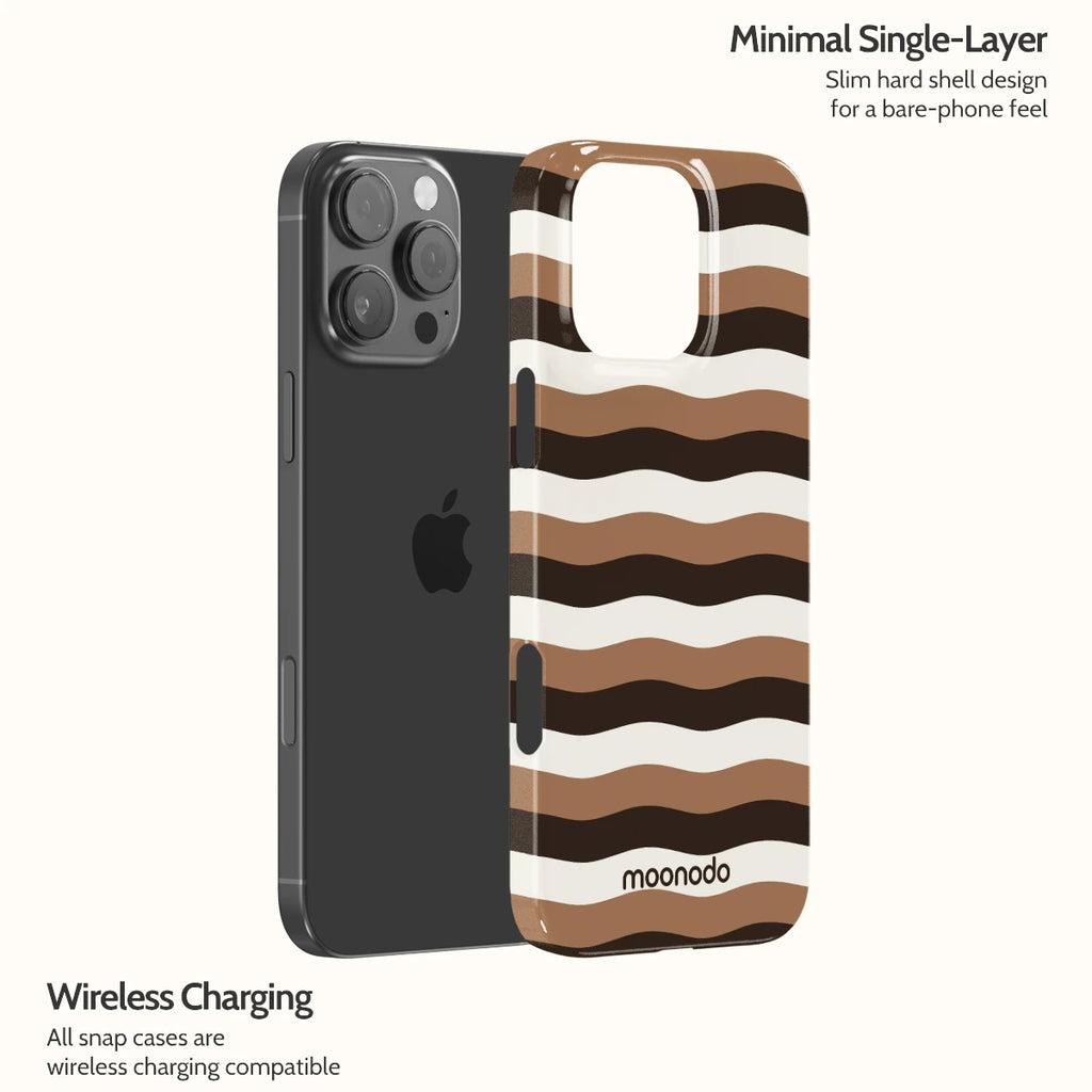 Espresso Flow - iPhone 16 Pro Max Case