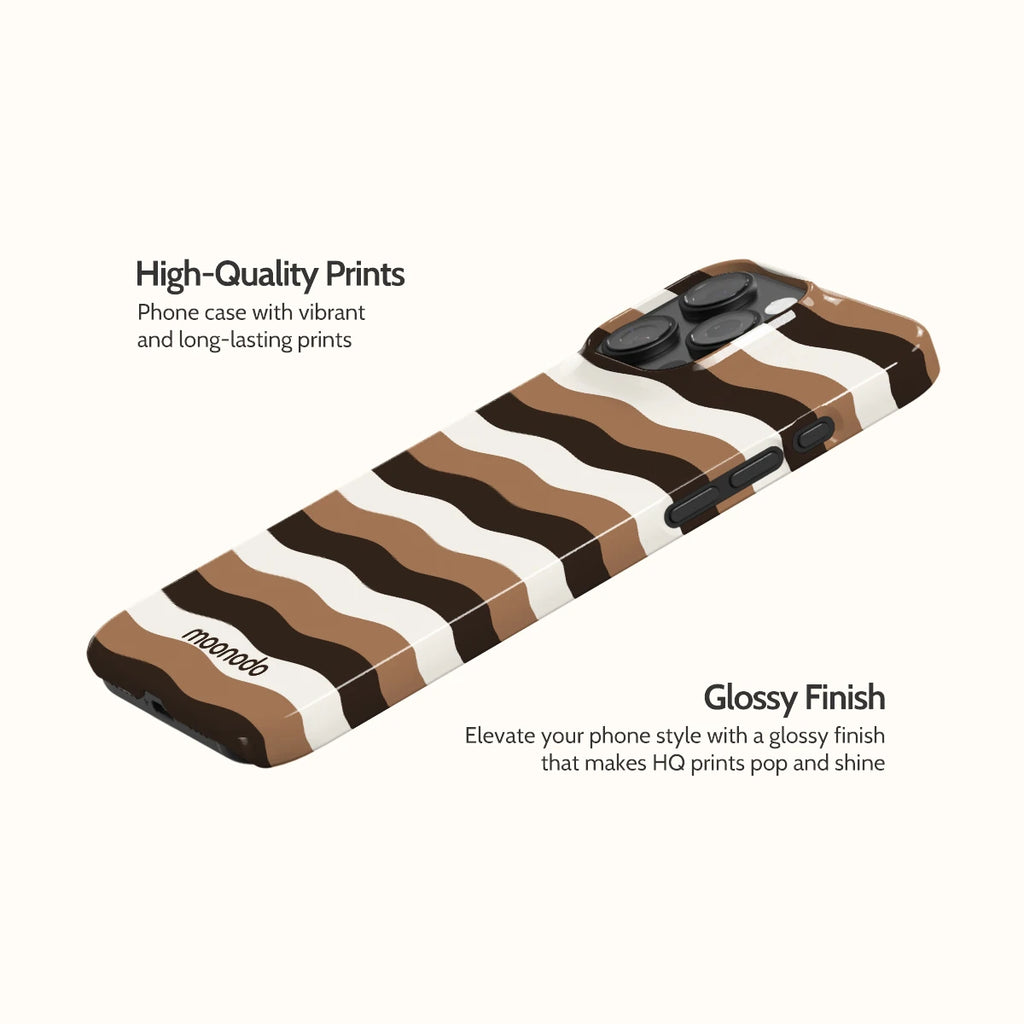 Espresso Flow - iPhone 16 Pro Max Case