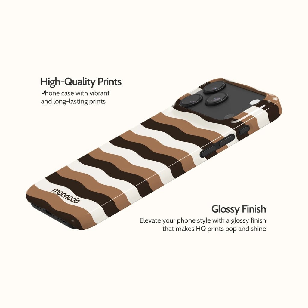 Espresso Flow - iPhone 17 Pro Max Case