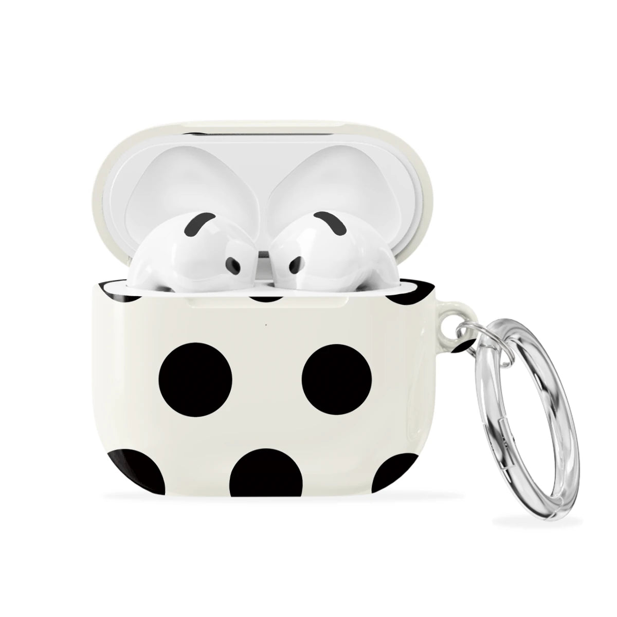 Ebony Polka - AirPods 4 Case