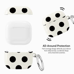 Ebony Polka - AirPods 4 Case