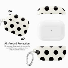 Ebony Polka - AirPods Pro 2 Case