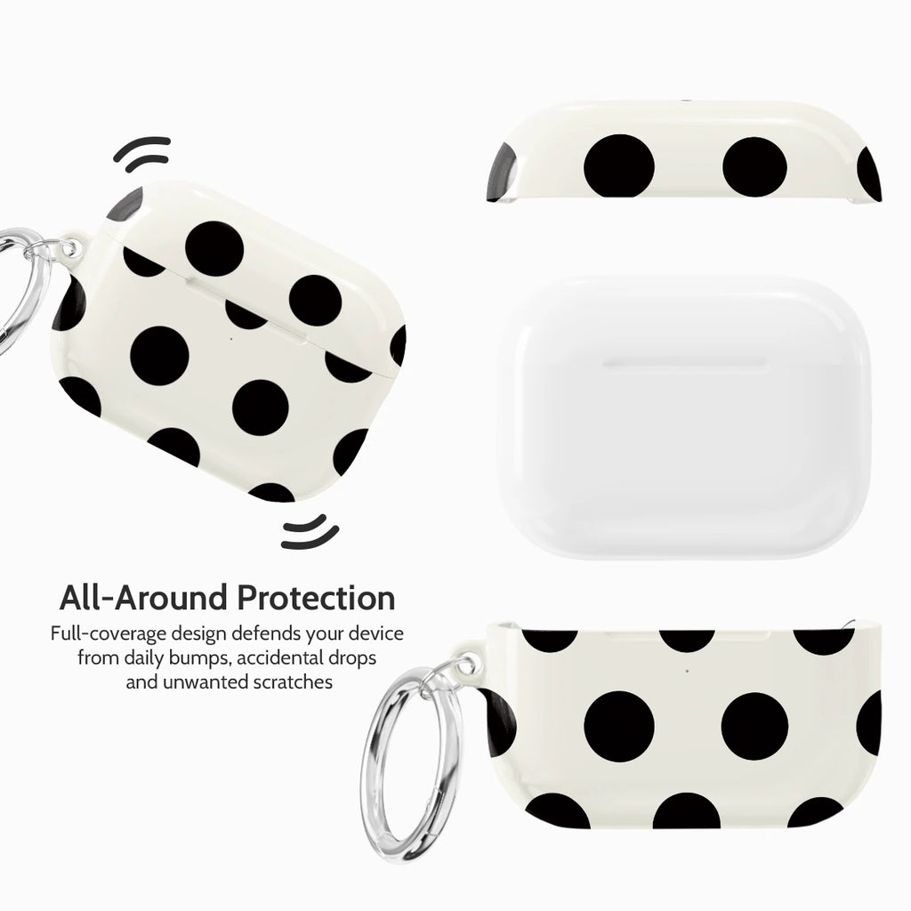 Ebony Polka - AirPods Pro 3 Case