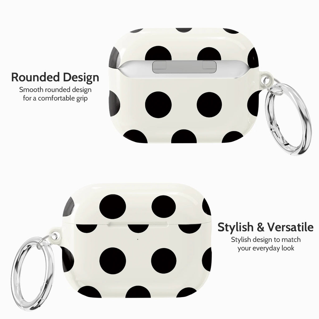 Ebony Polka - AirPods Pro 3 Case
