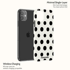 Ebony Polka - iPhone 11 Case