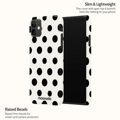 Ebony Polka - iPhone 11 Case