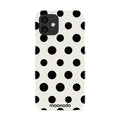 Ebony Polka - iPhone 12 Case