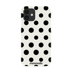Ebony Polka - iPhone 12 Case