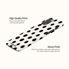 Ebony Polka - iPhone 12 Pro Case