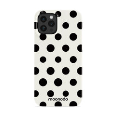 Ebony Polka - iPhone 12 Pro Max Case
