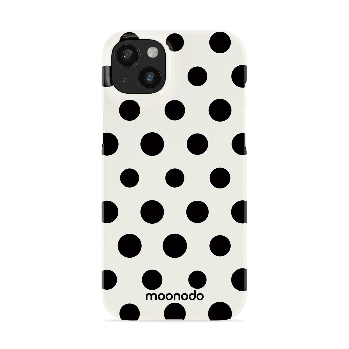 Ebony Polka - iPhone 14 Plus Case