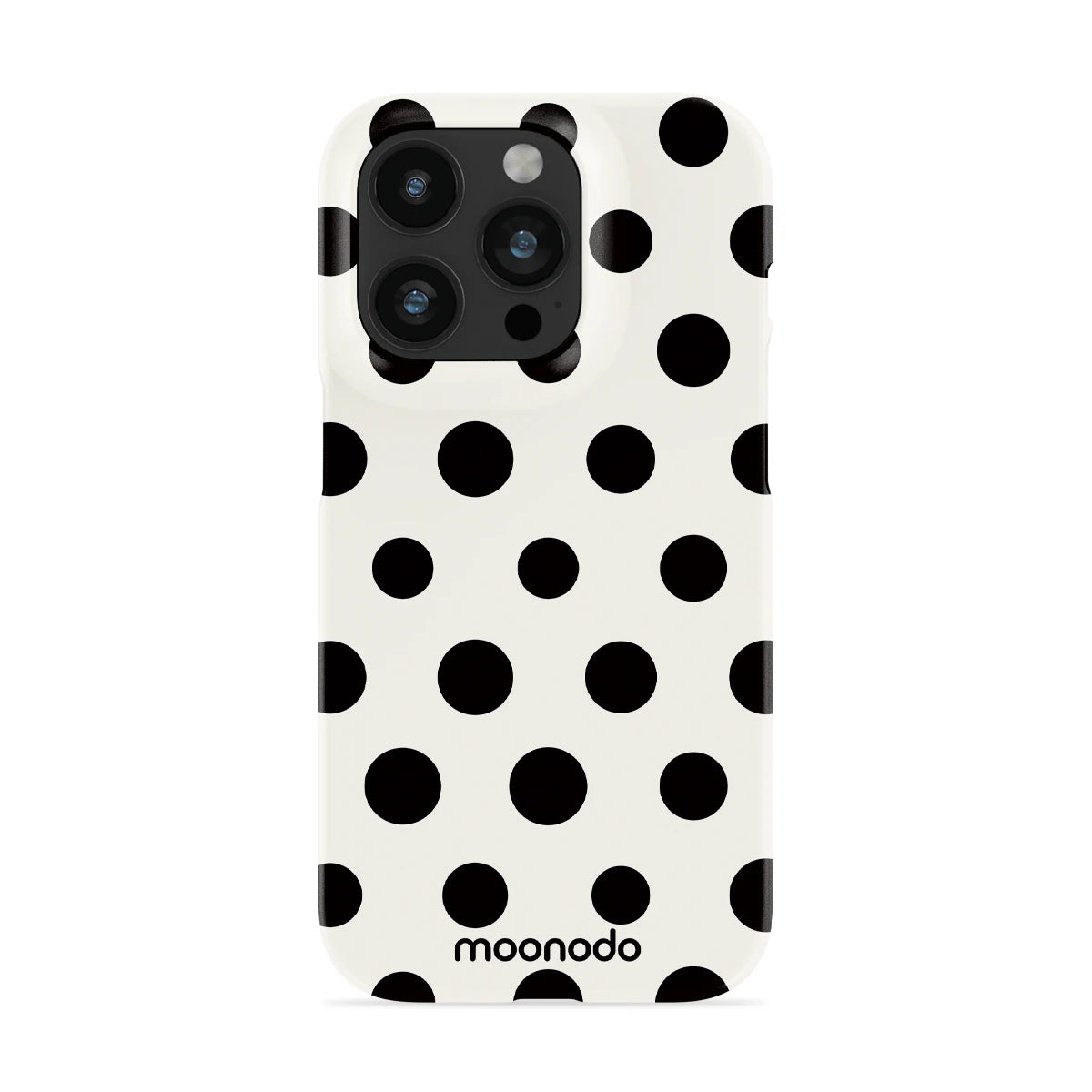 Ebony Polka - iPhone 14 Pro Case