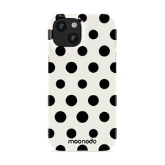 Ebony Polka - iPhone 15 Case