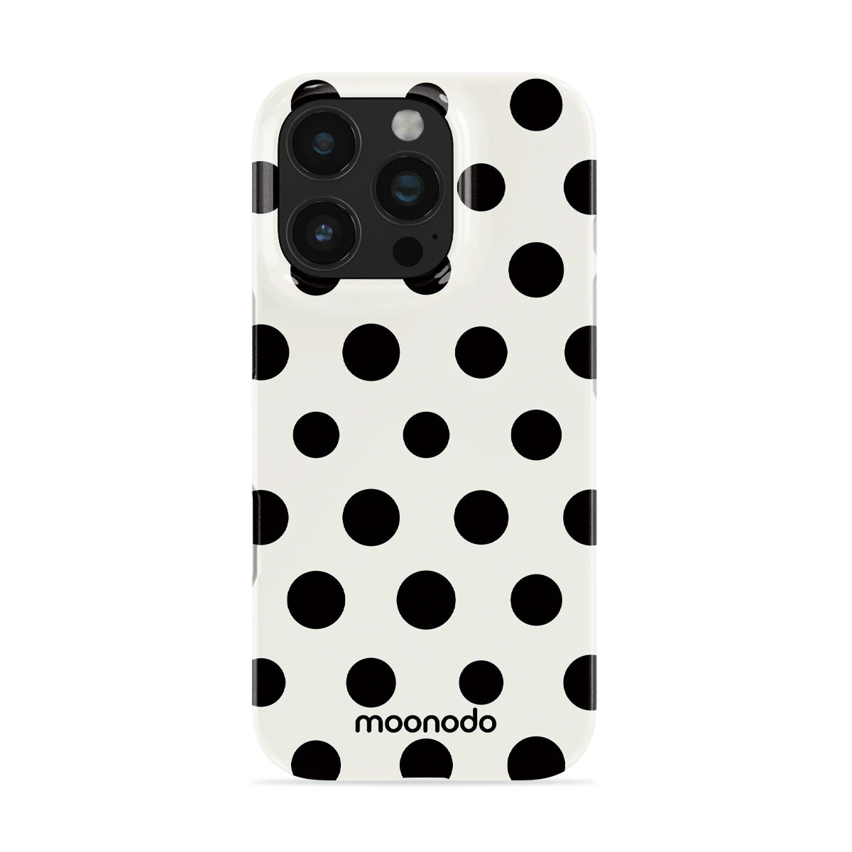 Ebony Polka - iPhone 16 Pro Case