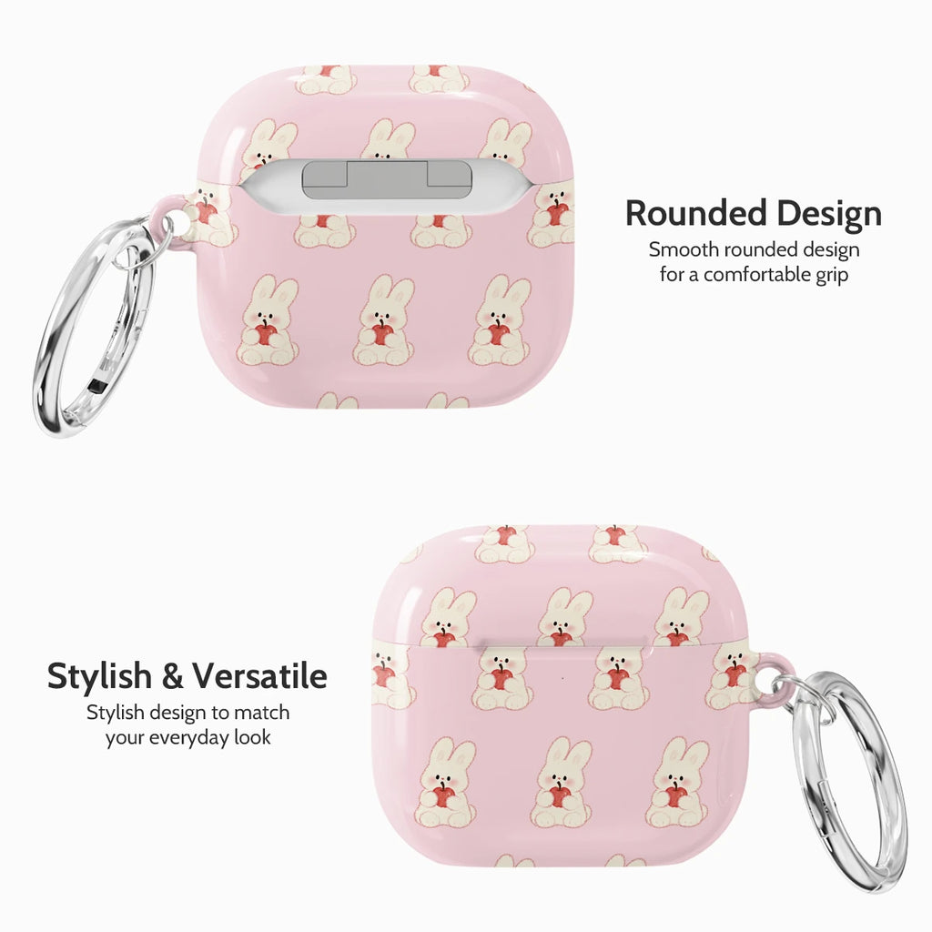 Rosy Bunny - AirPods 4 Case