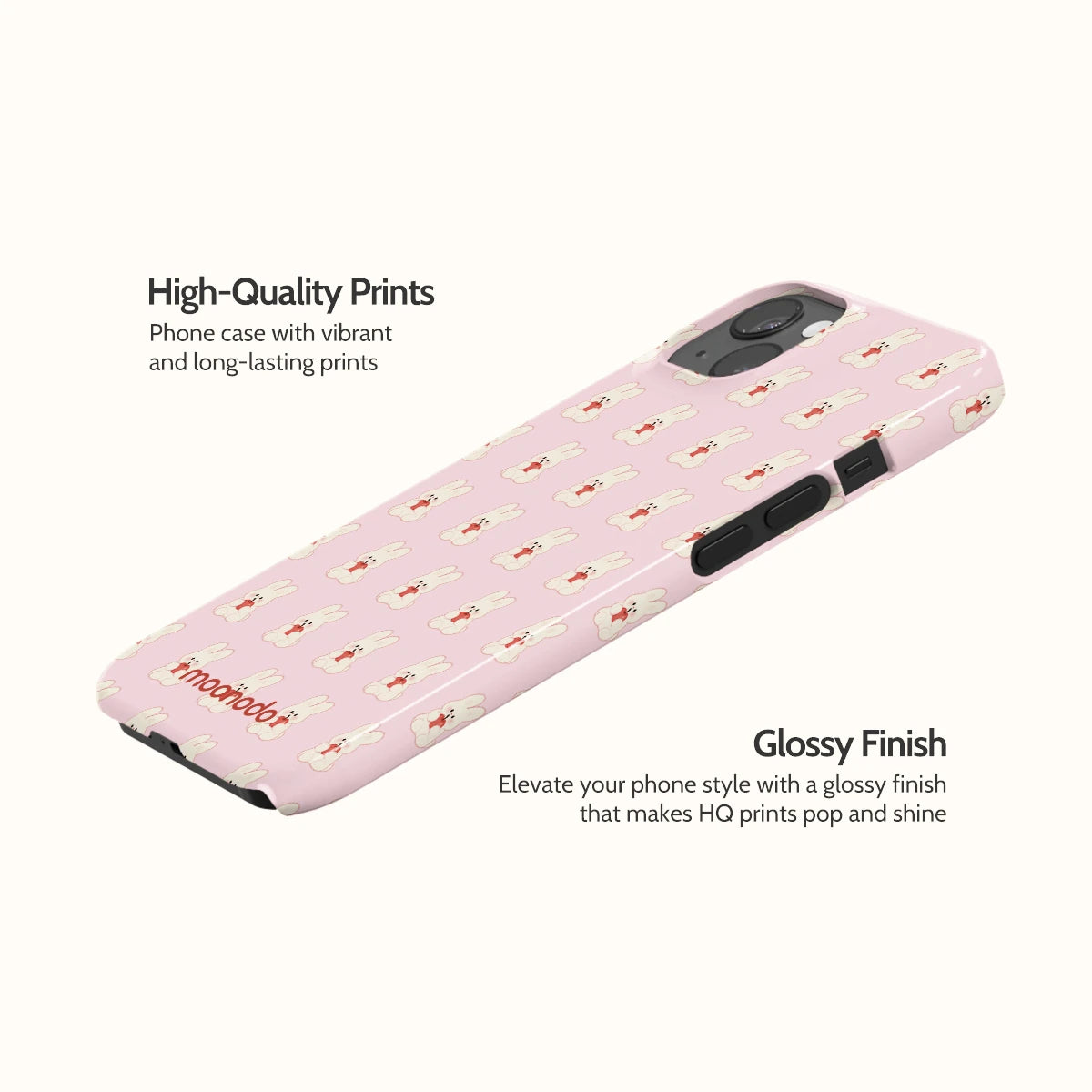Rosy Bunny - iPhone 13 Case
