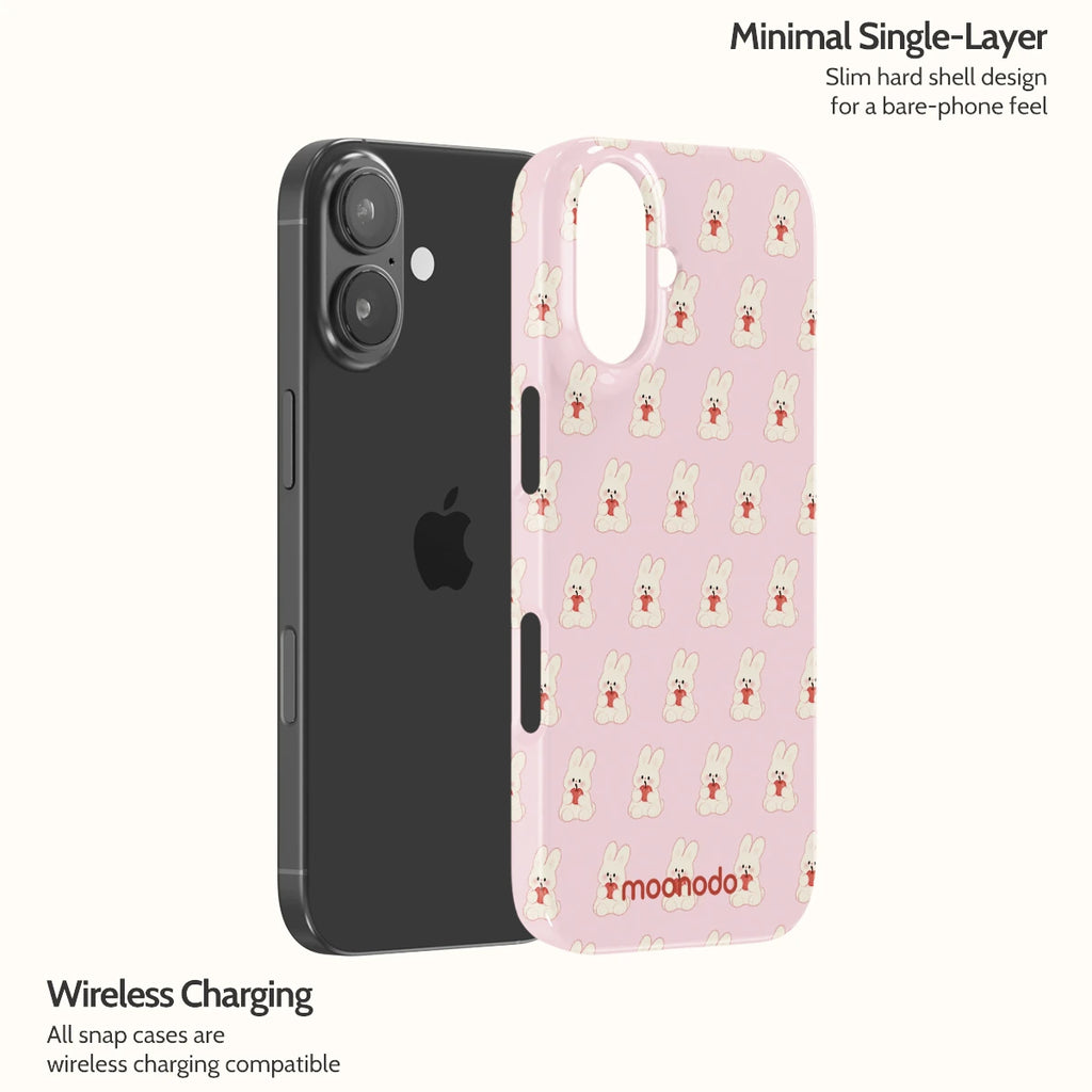Rosy Bunny - iPhone 17 Case