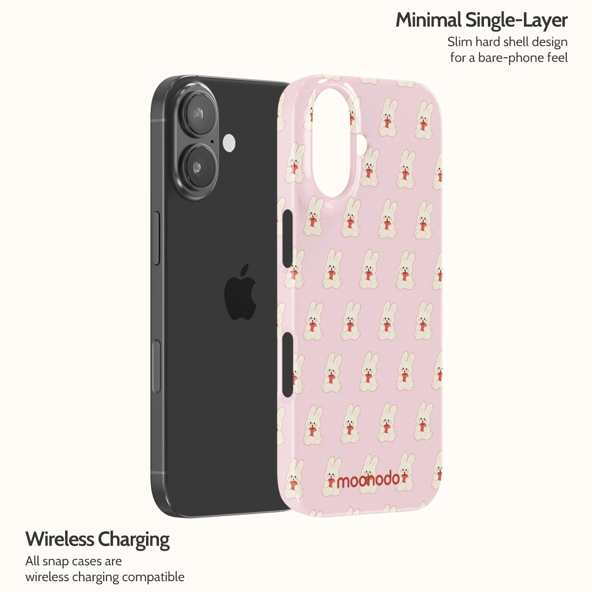 Rosy Bunny - iPhone 17 Case