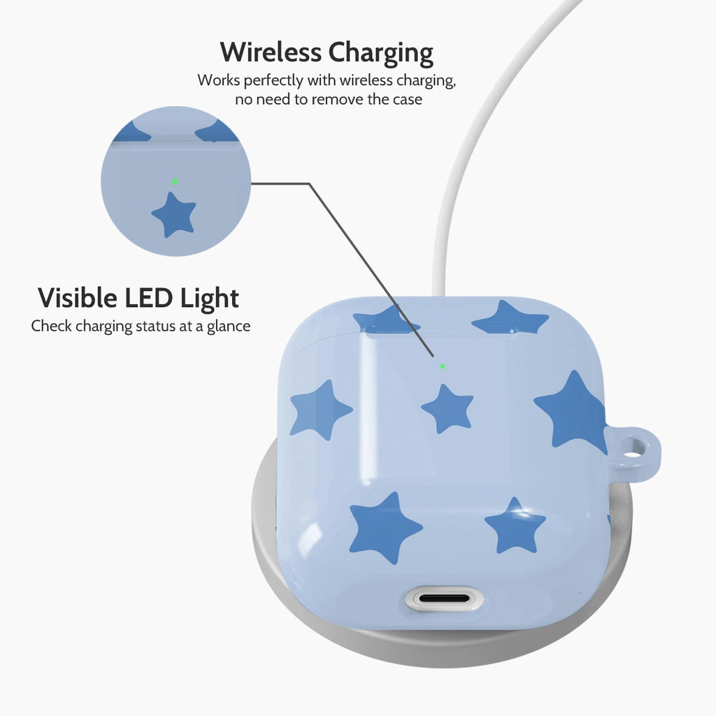 Blue Wish - AirPods 1 & 2 Case