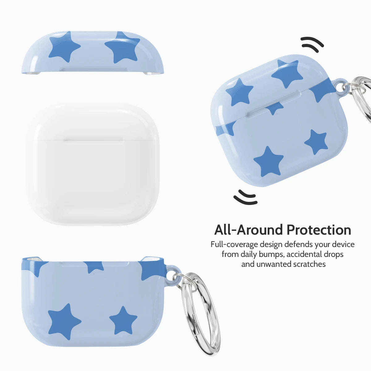 Blue Wish - AirPods 4 Case