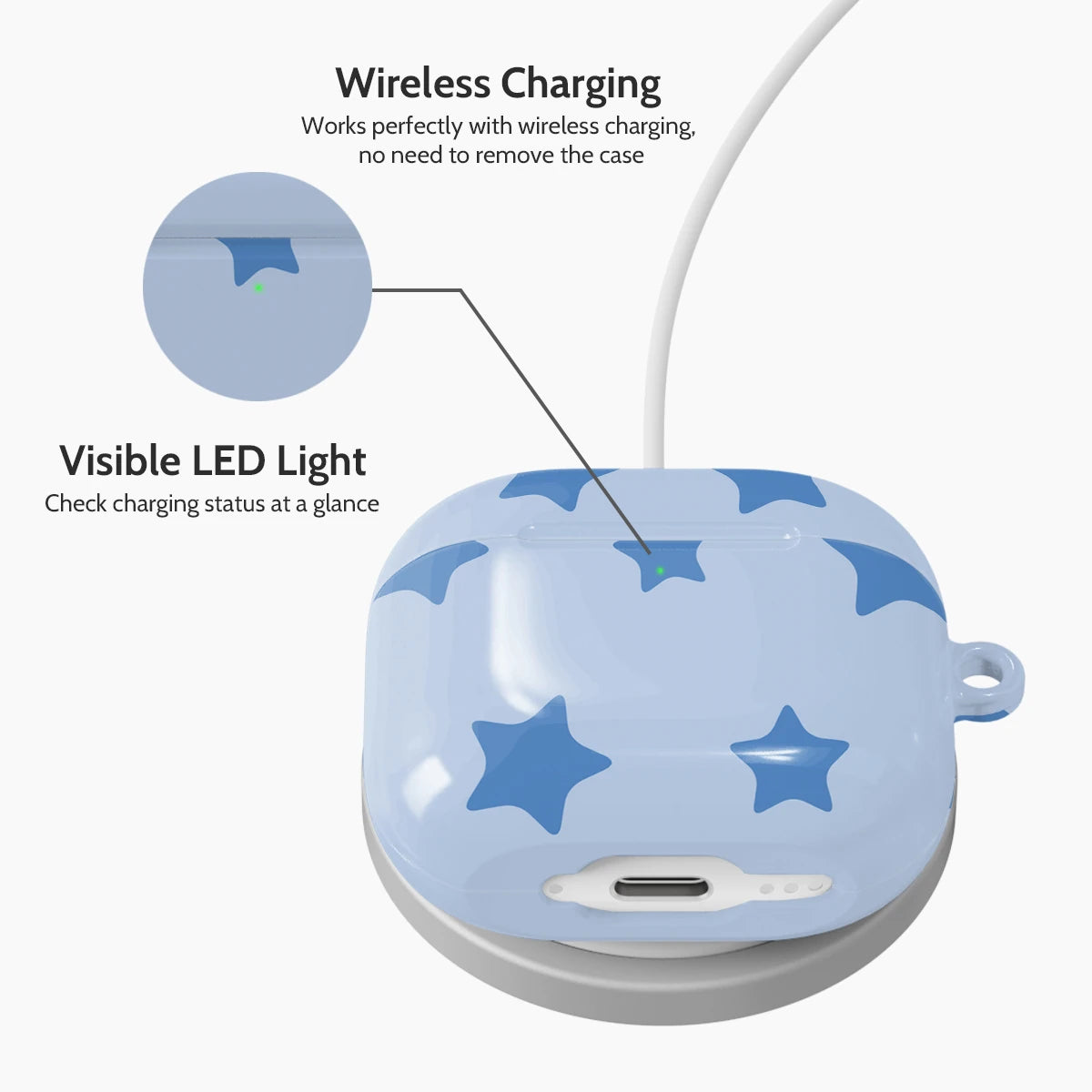 Blue Wish - AirPods 4 Case