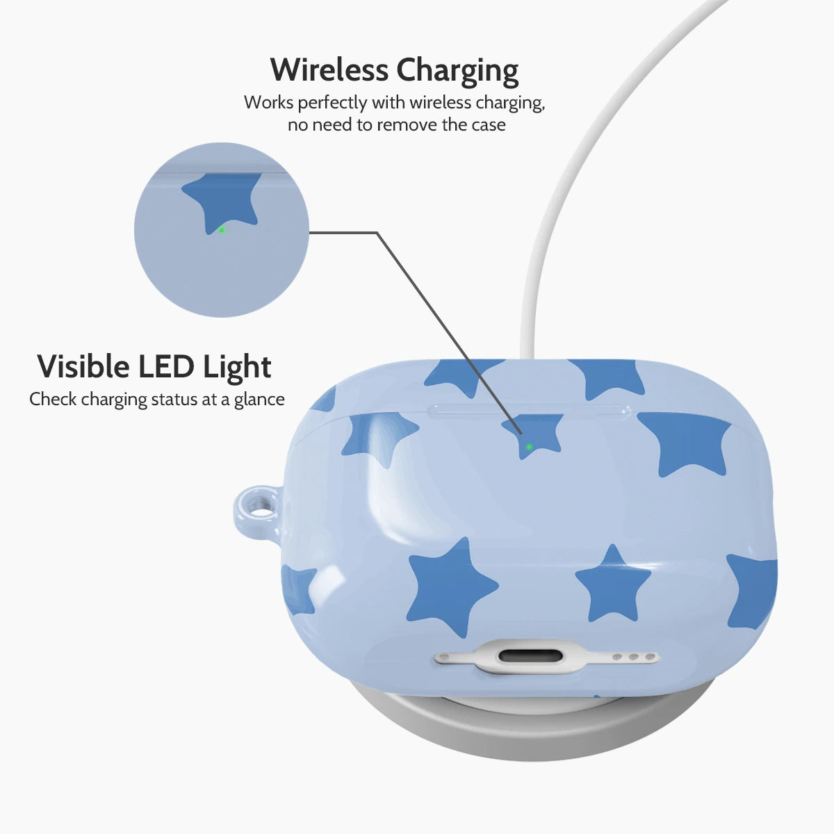 Blue Wish - AirPods Pro 3 Case