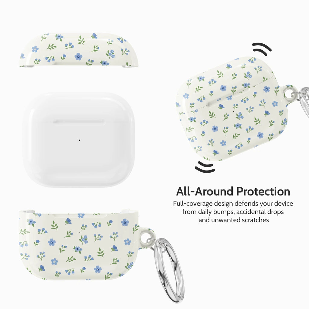Periwinkle Sprigs - AirPods 3 Case