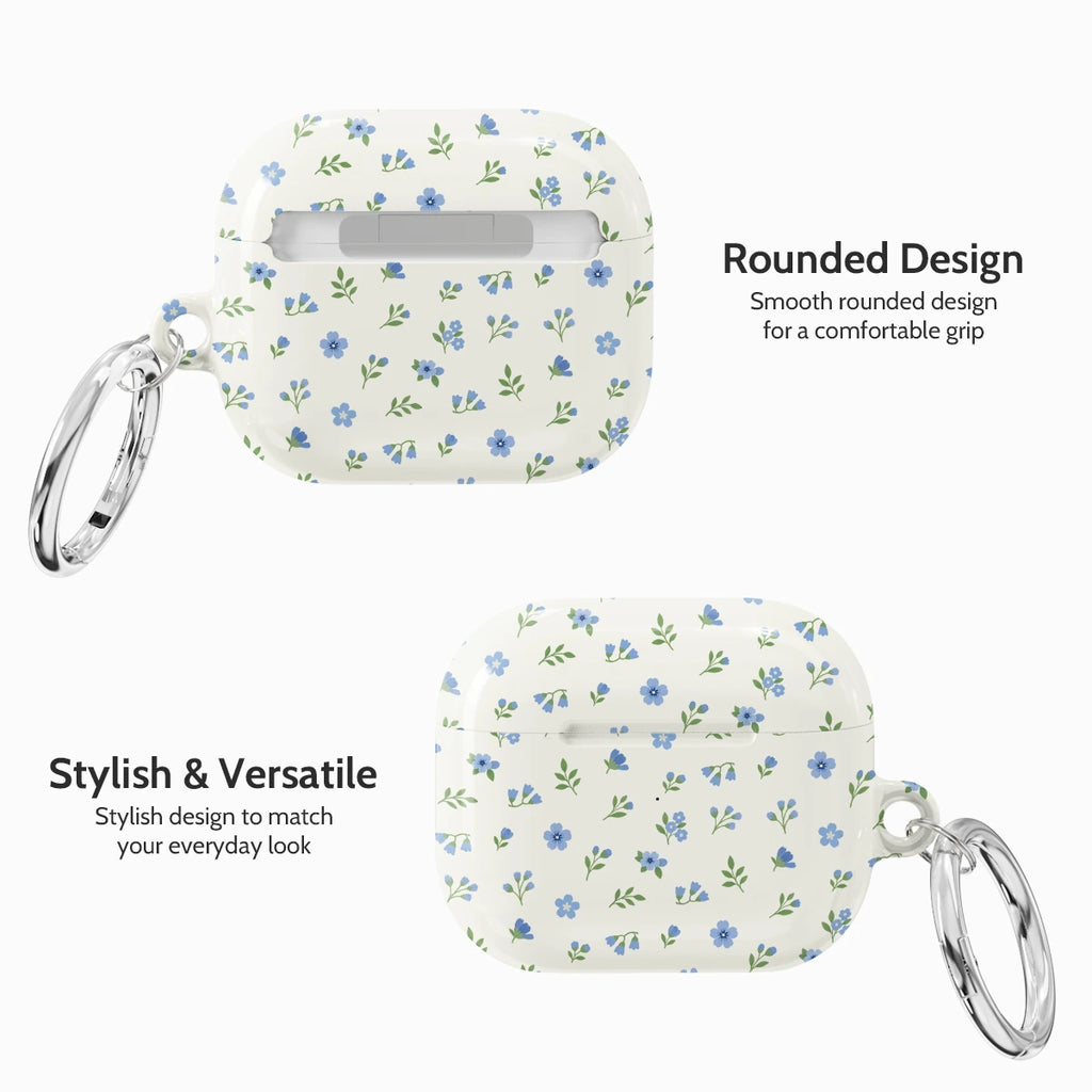 Periwinkle Sprigs - AirPods 3 Case