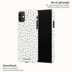 Periwinkle Sprigs - iPhone 11 Case