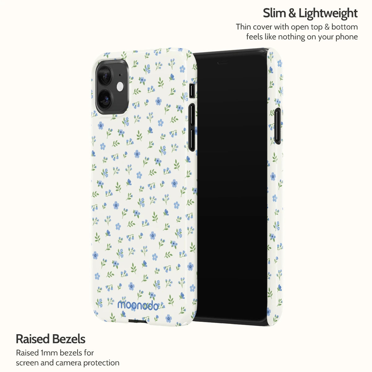 Periwinkle Sprigs - iPhone 11 Case