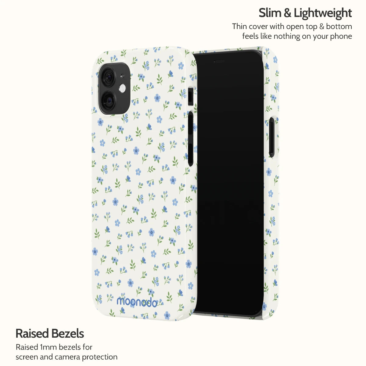 Periwinkle Sprigs - iPhone 12 Mini Case