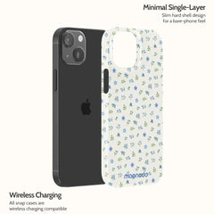 Periwinkle Sprigs - iPhone 13 Mini Case