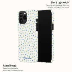 Periwinkle Sprigs - iPhone 13 Pro Max Case