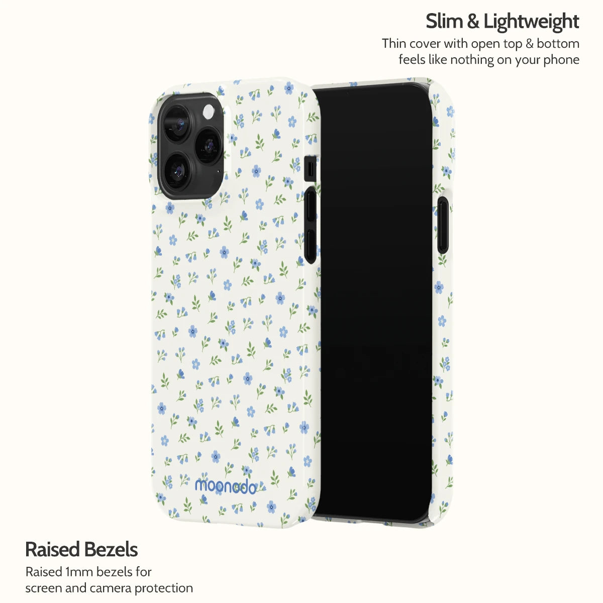 Periwinkle Sprigs - iPhone 13 Pro Max Case