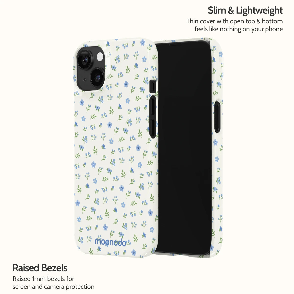 Periwinkle Sprigs - iPhone 14 Case